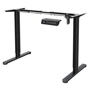 BONTEC Electric Standing Desk Frame, Height Adjustable Sit Stand Desk Base Ergonomic (Single Motor)