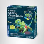Thames & Kosmos My Robotic Pet: Coding Chameleon STEM Building & Experiment Kit | Color-Sensing Coding Robot for Boys & Girls Ages 8+, Screen-Free Educational Fun, Robotic Reptile with 3 Play Modes