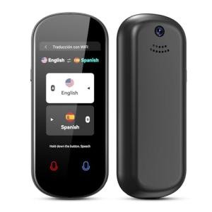 Language Translator Device, 2025 Two-Way AI Voice Translator for Voice/Text/Offline/Photo Translation 138+ Language Online Translation Portable Tow Way Translator Device for Business Learning Travel