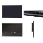 Soulaca 22 inches Black Color Smart IP66 Waterproof Bathroom LED Android TV SPA ATSC WiFi Bluetooth Hotel Television Luxury Kitchen SPA Model