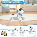 Dwi Dowellin Robot Dog for Kids 8-12,Remote Control Smart Robotic Dogs Pet Puppy Robotic Toy,Interactive Touch Walking Talking Toys for Boys Girls Christmas Birthday Gifts