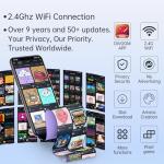 Divoom Pixoo-64 - WiFi Pixel Cloud Digital Frame with APP Control,64 X 64 LED Panel Display Frame for Gaming Room Decoration/Social Media Fans Counter