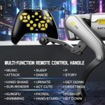 EVADA Smart Robot Dog Robotic Puppy Dog, APP/Handle Remote Control with 20+ Actions Programming Interactive Voice Commands, Durable ABS Design USB Rechargeable Companion Gift for Kids Adults