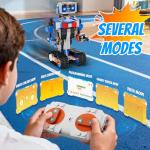 okk Robot Building Toys for Boys, STEM Projects for Kids Ages 8-12, Remote & APP Controlled Engineering Learning Educational Coding DIY Building Kit Rechargeable Robot Toy Gifts for Girls