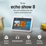 Echo Show 8 (newest model) with Ring Battery Doorbell