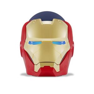 Echo Bundle: Echo Dot (5th Gen, 2022 release) | Deep Sea Blue and Limited Edition Marvel Iron Man Stand