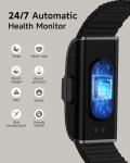 Health Fitness Tracker, Wearable Activity Step Tracker for Men Women, Continuous Sleep/ Heart Rate/ SpO2/ Stress/ Blood Pressure Monitor, IP68 Multiple Sports Modes Watch, Free App for Android iPhone