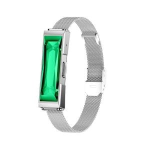 Smart Health Wristband, Wearable Activity & Fitness Tracker Band, 24/7 Sleep Tracker, All-Day Automatic Continuous Heart Rate Tracking, HRV Monitor, Blood Pressure, Stress, 2 Bands, with Free APP