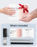 Health Fitness Tracker, Wearable Activity Step Tracker for Men Women, Continuous Sleep/ Heart Rate/ SpO2/ Stress/ Blood Pressure Monitor, IP68 Multiple Sports Modes Watch, Free App for Android iPhone