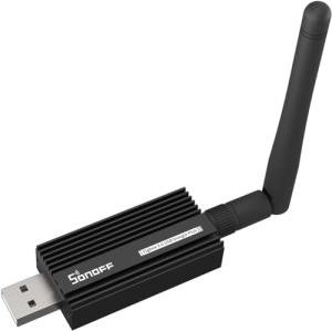 Sonoff Zigbee USB Dongle Plus-ZBDongle-E 3.0 External Antenna Interface SMA Gateway Universal, Pre-Installed with Zigbee Firmware Based on EZNet 6.10.3 Coordinated Home Assistant or Zigbee2MQTT