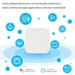 Tuya Smart Hub, WiFi Gateway for Smart Door Lock(Tuya BlE) with Remote Control, Bluetooth to WiFi Bridge, Bluetooth Mesh(SIG), Compatible with Alexa & Google Assistant, Supports 2.4GHz Bands