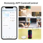 Tuya Smart Hub, WiFi Gateway for Smart Door Lock(Tuya BlE) with Remote Control, Bluetooth to WiFi Bridge, Bluetooth Mesh(SIG), Compatible with Alexa & Google Assistant, Supports 2.4GHz Bands