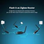 Sonoff Zigbee USB Dongle Plus-ZBDongle-E 3.0 External Antenna Interface SMA Gateway Universal, Pre-Installed with Zigbee Firmware Based on EZNet 6.10.3 Coordinated Home Assistant or Zigbee2MQTT