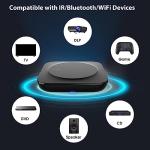 SofaBaton X1 Universal Remote with Hub and App, All-in-One Smart Universal Remote Control with Customize Activities, Control Up to 60 IR/Bluetooth/WiFi Devices