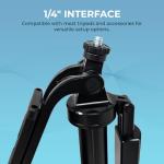Vlogging Kit for iPhone, YouTube TikTok Podcast Video Recording Starter Kit for Content Creators, Equipment: Full Size Tripod, Phone Stabilizer, Bluetooth Shotgun Microphones & LED Lights