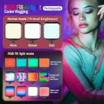 Vlogging Kit for iPhone,YouTube Starter Kit,Youtuber Kit Beginner Content Creator Essentials Kit for Android Phone,Vlogging Camera Kit with Extendable Tripod/Wireless Microphone/RGB Fill-in Light