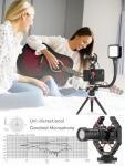 USKEYVISION Smartphone Video Vlogging Kit Metal Microphone Light Tiktok YouTube Podcast Equipment for iPhone 15/14/13 Mini/Pro/Max, Android Smartphone (V-Master)