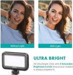 Movo iVlogger Vlogging Kit for iPhone with Fullsize Tripod - Lightning Compatible YouTube Starter Kit for Content Creators - Accessories: Tripods, Phone Mount, LED Light and Shotgun Mic