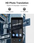 XUPURTLK Language Translator Device, Voice Translator Device Two Way, 144 Languages Real-Time Translator Device, Offline & Recording & Photo Translation for Travel, Business, Learning (Black)