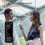 Language Translator Device, Language Translator Two Way with Voice/Offline/Photo 137+ Languages, Translator Device No WiFi Needed, Real-Time Portable AI Translator for Travel Learning Business