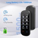 Language Translator Device No WiFi Needed, 137+ Languages Voice Translator Device Two-Way, Instant Translation Device Real Time Support Offline/Recording/Photo Translation for Travel Business Gift