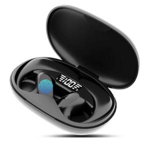 AI Translation Earbuds Real Time 2025, 150 Language&Accents Two Way Instant Voice Translator Ear Buds, Audifonos Traductores Inglés Español Wireless Bluetooth Headphones Translating Device-Black