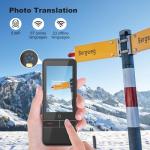 Language Translator Device, High Accuracy Portable Real-Time Two Way Instant Translator, 139 Languages Offline Online Interpreter Voice Text Photo Translation for Travelling Learning Business