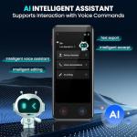 Language Translator Device, Upgraded Detachable Dual Screen AI Translator, Premium Bilingual Real-Time Voice Translation with 150 Languages, Online&Offline&Photo Translate for Business Learning Travel
