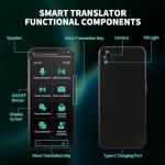 Language Translator Device No WiFi Needed, Upgraded ChatGpt AI Translator Two Way Real Time Voice Translation with 138+ Languages Offline&Recording&Photo＆Text Translation for Business Learning Travel