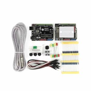 DFRobot Basic Starter Kit for Arduino UNO R3 with 83 Components & 12 Projects - Beginner Electronics Kit with Step-by-Step Tutorials, Pre-Sorted Parts - Learn Coding & STEM