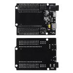 3 Set ESP32 ESP-32S WiFi Development Board NodeMCU ESP-WROOM-32 Microcontroller with ESP32 GPIO Breakout Board 30Pin Type-C Micro USB Dual Interface ESP32 Shield 30P Expansion Board