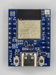 Apollo DEV-1 ESP32-C3 Development Board with USB-C, WiFi, Bluetooth, RGB LED, GPIO, and I2C. DIY Electronics, Smart Home Automation, IoT Projects, and Sensor Integration. Pre-soldered Headers