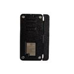 Yeiwenl Case with Pin Protective for Flipper Zero Wi-Fi Dev Board, Protection Accessories Compatible with Flipper Zero Wi-Fi dev Board v1 ESP32-S2 (Black)