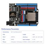 ACEBOTT ESP32 Development Board Max V1.0 Compatible with Arduino, USB-C, Wi-Fi, Bluetooth, MicroPython Compatible, Single Board Computer Suitable for Building Mini PC/Smart Robot/Game Console (QA009)