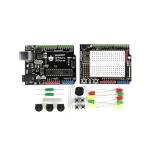 DFRobot Basic Starter Kit for Arduino UNO R3 with 83 Components & 12 Projects - Beginner Electronics Kit with Step-by-Step Tutorials, Pre-Sorted Parts - Learn Coding & STEM