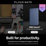 PLAUD AI Voice Recorder, Note AI Note Taking Device, Transcribe & Summarize, Support 112 Languages, 64GB Navy Blue Digital Audio Recorder for Lectures, Meetings, Calls, with Magnetic Dark Blue Case