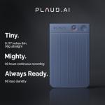 PLAUD AI Voice Recorder, Note AI Note Taking Device, Transcribe & Summarize, Support 112 Languages, 64GB Navy Blue Digital Audio Recorder for Lectures, Meetings, Calls, with Magnetic Dark Blue Case