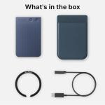 PLAUD AI Voice Recorder, Note AI Note Taking Device, Transcribe & Summarize, Support 112 Languages, 64GB Navy Blue Digital Audio Recorder for Lectures, Meetings, Calls, with Magnetic Dark Blue Case