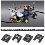 Be In Your Mind 5 Sets 5V Digital 38KHz IR Receiver Sensor Module with IR Transmitter Sensor Module Kit Compatible with 51/AVR/ARM Platforms