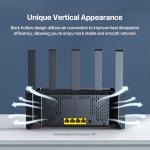 Tenda AX1500 WiFi 6 Router (RX2L Pro)- Smart Dual Band Gigabit WiFi Routers for Home, Vertical Design with 4 GE Ports, Long Range Coverage, VPN Support, WPA3, Easy Setup & Parental Controls