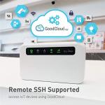 GL-XE300 (Puli) 4G LTE Industrial IoT Gateway, T-Mobile Only, Router/Access Point/Extender/WDS Mode, OpenWrt, 5000mAh Battery, OpenVPN Client, Remote SSH, WPA3, IPv6 (EP06A), North America only