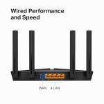 TP-Link Smart WiFi 6 Router (Archer AX10) – 4 Gigabit LAN Ports, Dual Band 802.11AX Router, Beamforming, OFDMA, MU-MIMO, Parental Controls, Dual-Core 900MHz Processor, Works with Alexa