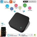 WiFi Smart Remote Controller Smart Home Infrared Universal Remote Blaster,One for All Control AC TV DVD CD AUD Air Conditioner SAT etc,No Hub Required Compatible with Alexa and Google Home(IR)