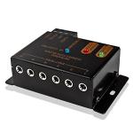 TNP IR Repeater Extender Infrared Remote Control Hidden System Kit - Infrared IR Emitter Blaster Distribution Extension & Receiver Cable for Cable Box Home Theater AV Component Equipment HDTV