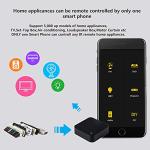 WiFi Smart Remote Controller Smart Home Infrared Universal Remote Blaster,One for All Control AC TV DVD CD AUD Air Conditioner SAT etc,No Hub Required Compatible with Alexa and Google Home(IR)