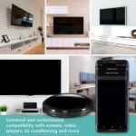 Lloyd's WiFi Smart IR Blaster Box Universal Remote Controller with Cable, Compatible with Alexa, for TVs, STB, DVDs, Air Conditioners, etc. for 2.4 GHz Networks, 38 kHz IR Devices