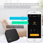 WiFi Smart Remote Controller Smart Home Infrared Universal Remote Blaster,One for All Control AC TV DVD CD AUD Air Conditioner SAT etc,No Hub Required Compatible with Alexa and Google Home(IR)