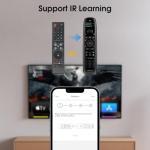 SofaBaton U2 Universal Remote with Backlit Button, All in One Universal Remote Control with App Control, Custom Macros, Compatible with Smart TVs,Sound Bar and DVD/Blu-ray Players, and More