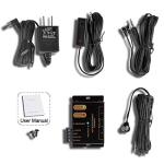 TNP IR Repeater Extender Infrared Remote Control Hidden System Kit - Infrared IR Emitter Blaster Distribution Extension & Receiver Cable for Cable Box Home Theater AV Component Equipment HDTV