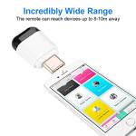 Universal IR Remote Control Adapter for Android Smart Phone, OTG USB C Port Mini Mobile Phone Infrared Controller for Air Conditioner, Fan, Projector, TV, STB